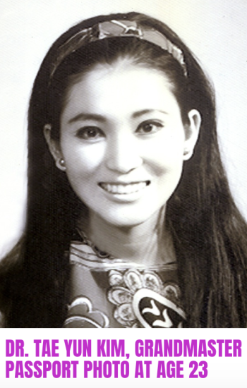 Dr. Kim at age 23